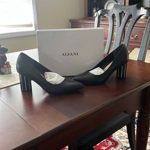 Alfani leather heels